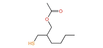 3-Mercapto-2-butylpropyl acetate